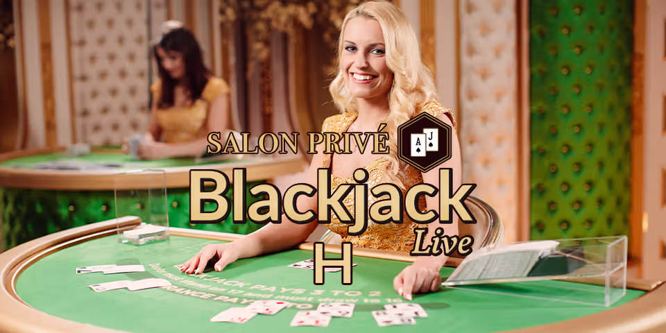 Salon Privé Blackjack H by Evolution, available for your casino platform