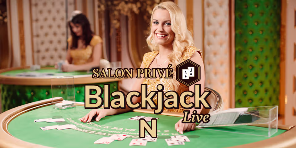 Salon Privé Blackjack N by Evolution, available to add to your casino platform