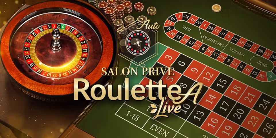 Salon Privé Auto Roulette A by Evolution, available for your casino platform