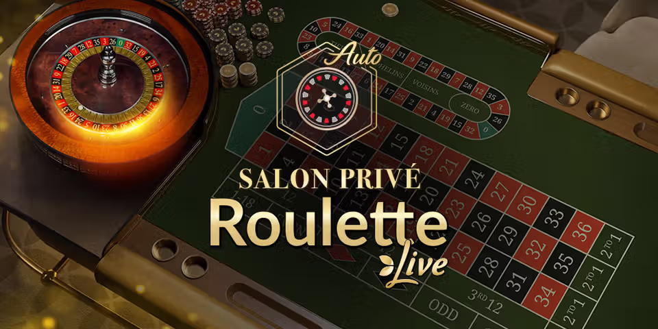 Salon Privé Auto Roulette B by Evolution, available for your casino platform