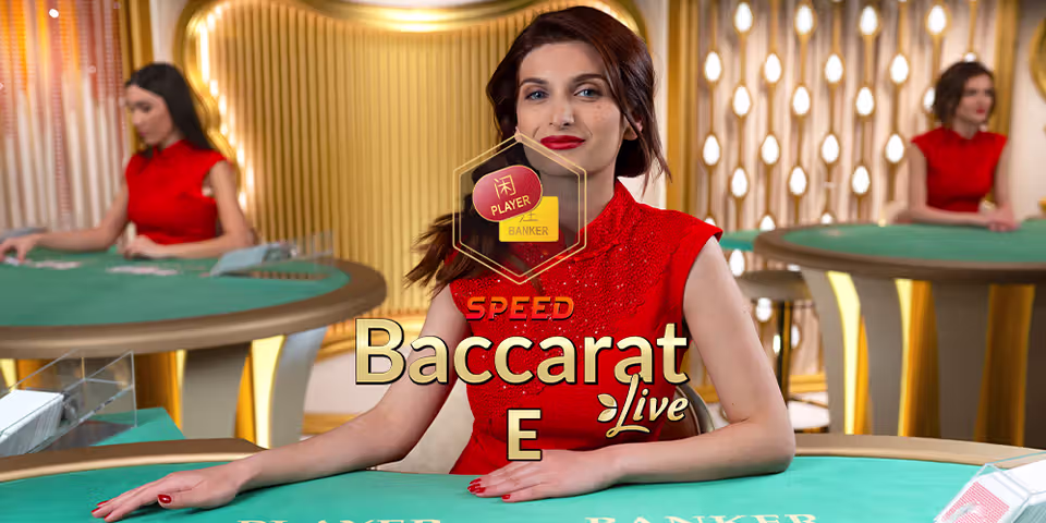 Speed Baccarat E by Evolution, available for your casino platform