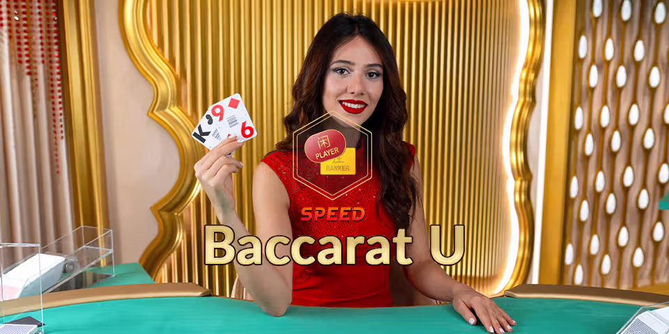 Speed Baccarat U by Evolution, available for your casino platform