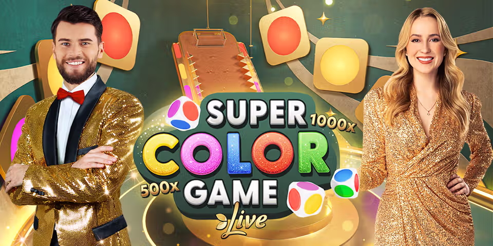 Super Color Game by Evolution, available for your casino platform