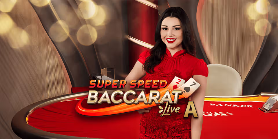 Super Speed Baccarat A by Evolution, available for your casino platform