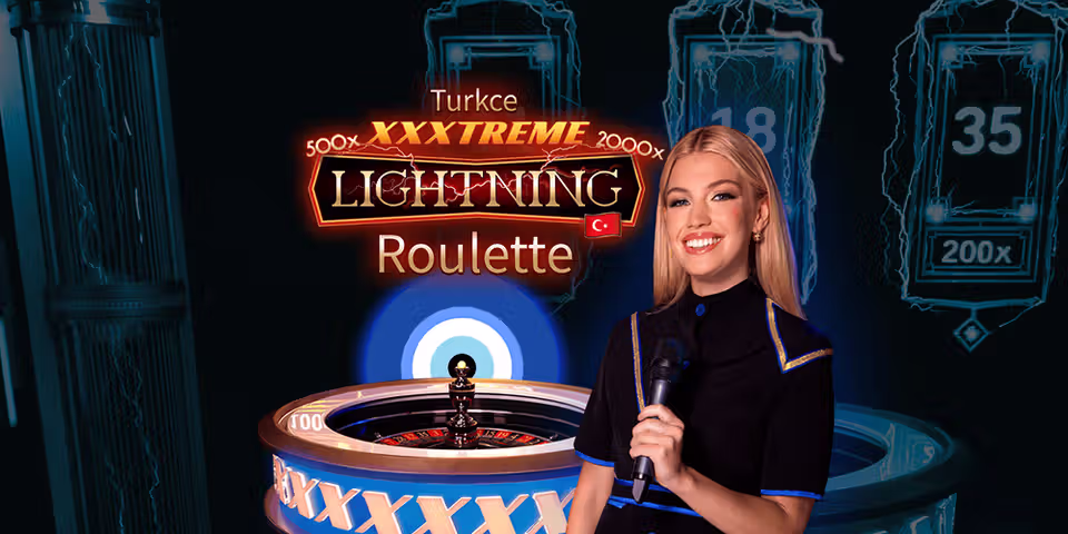 Turkce XXXtreme Lightning Roulette by Evolution, available to add to your casino platform
