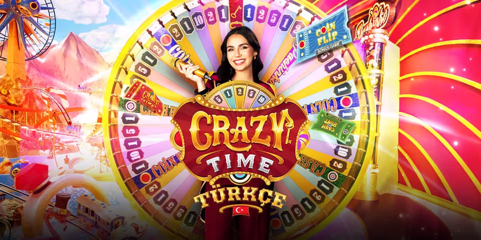 Türkçe Crazy Time by Evolution, available for your casino platform