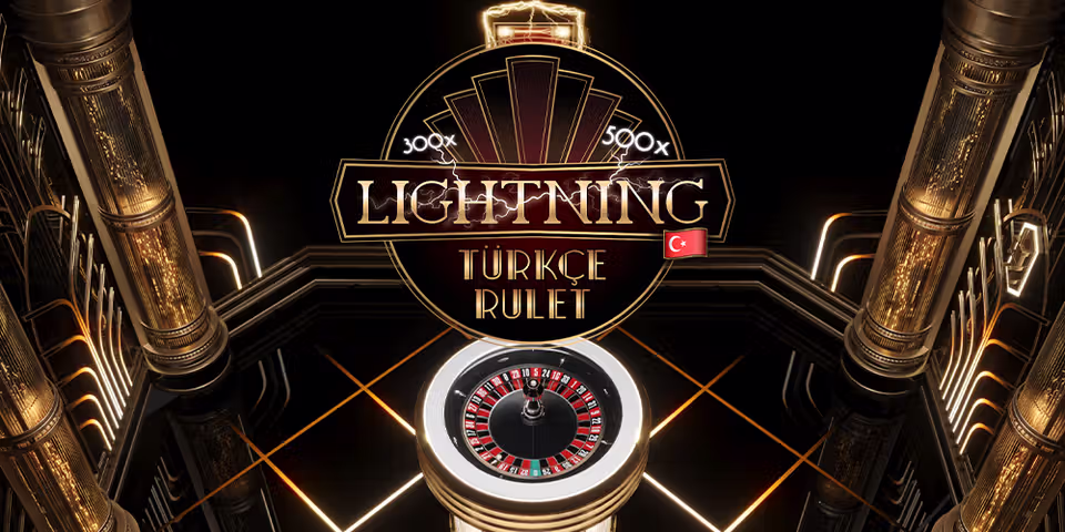Türkçe Lightning Rulet by Evolution, available for your casino platform