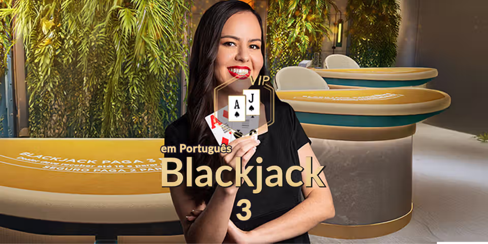 VIP Blackjack em Português 3 by Evolution, available for your casino platform