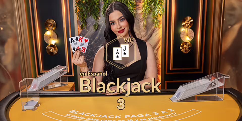 VIP Blackjack en Español 3 by Evolution, available for your casino platform