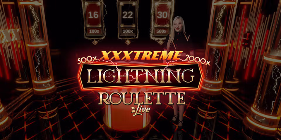 XXXtreme Lightning Roulette by Evolution, available for your casino platform