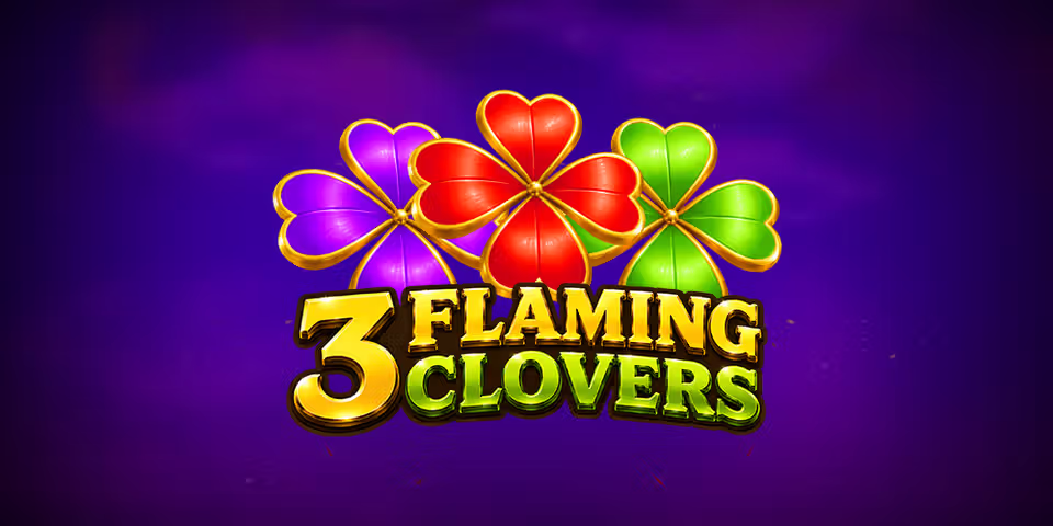3 Flaming Clovers by Evoplay, available for your casino platform