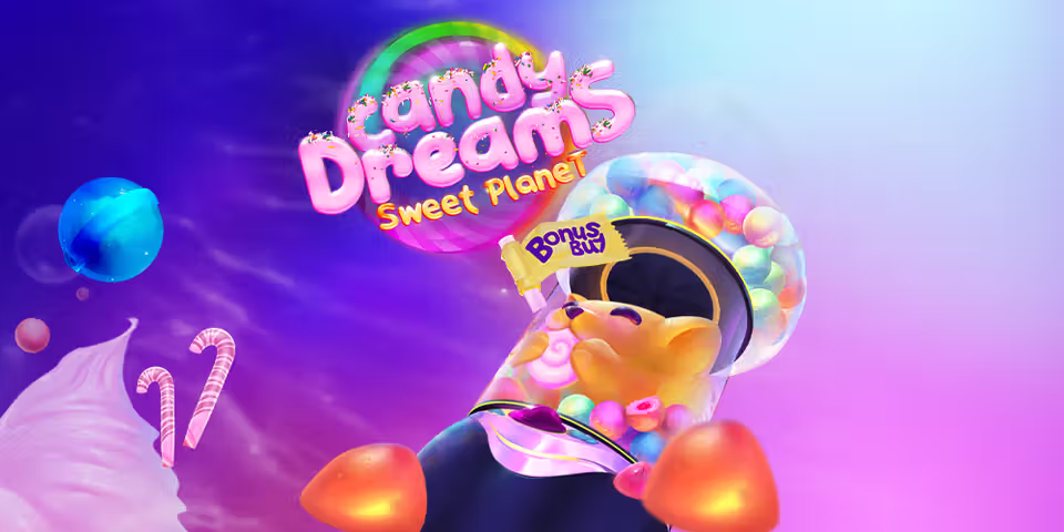 Candy Dreams: Sweet Planet Bonus Buy by Evoplay, available for your casino platform