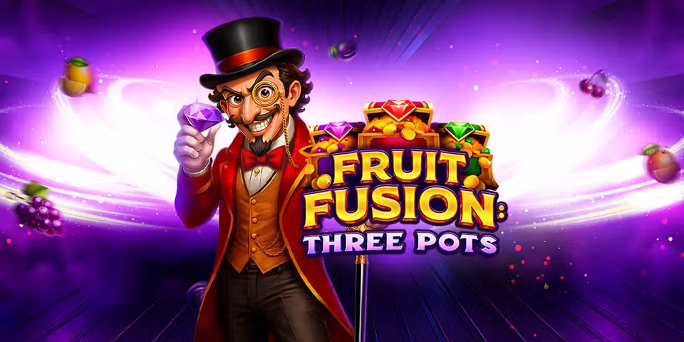 Fruit Fusion: Three Pots by Evoplay, available for your casino platform