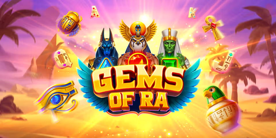 Gems of Ra by Evoplay, available for your casino platform