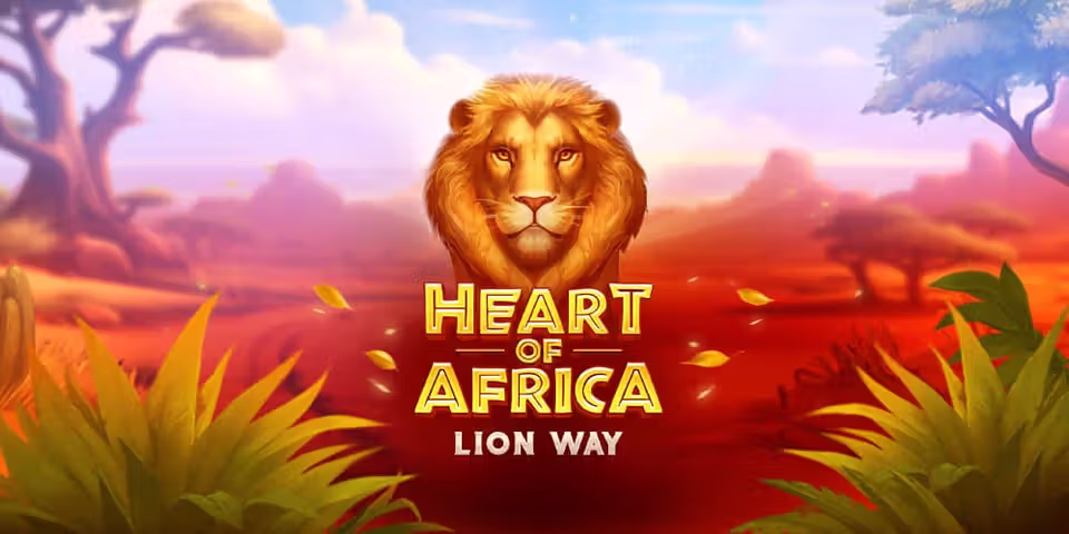 Heart of Africa: Lion Way by Evoplay, available for your casino platform