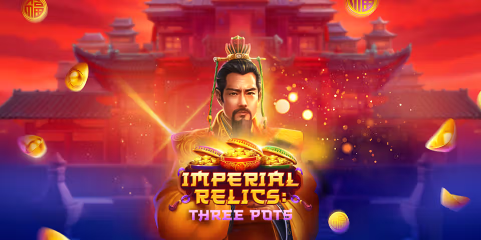 Imperial Relics: Three Pots by Evoplay, available for your casino platform