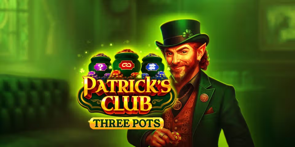 Patrick’s Club: Three Pots by Evoplay, available for your casino platform
