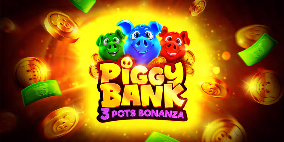 Piggy Bank: 3 Pots Bonanza by Evoplay, available for your casino platform