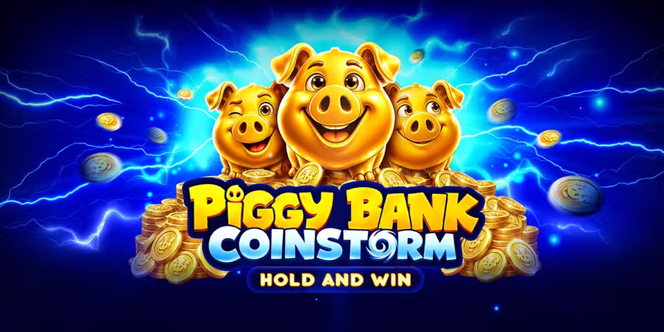 Piggy Bank: Coinstorm by Evoplay, available for your casino platform