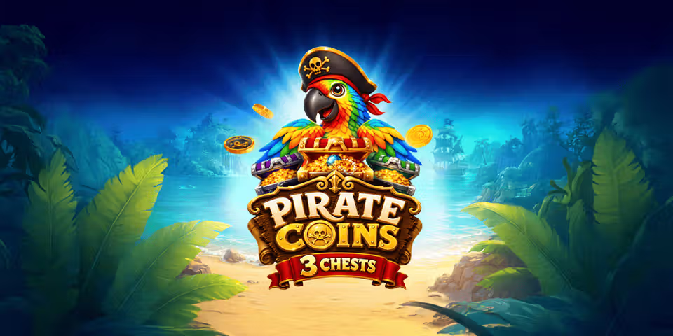 Pirate Coins: 3 Chests by Evoplay, available for your casino platform