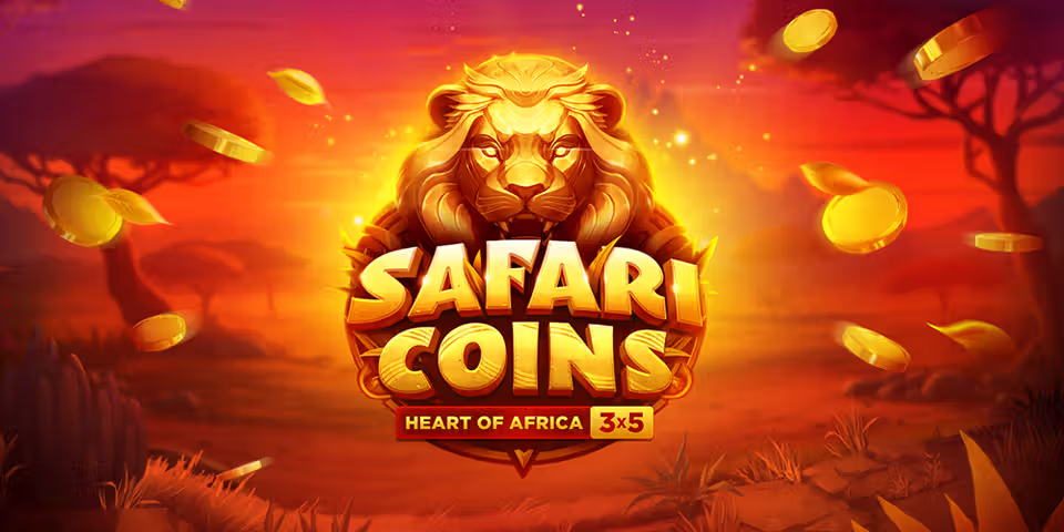 Safari Coins: Heart of Africa by Evoplay, available for your casino platform