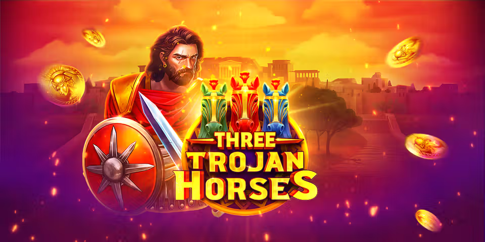 Three Trojan Horses by Evoplay, available for your casino platform