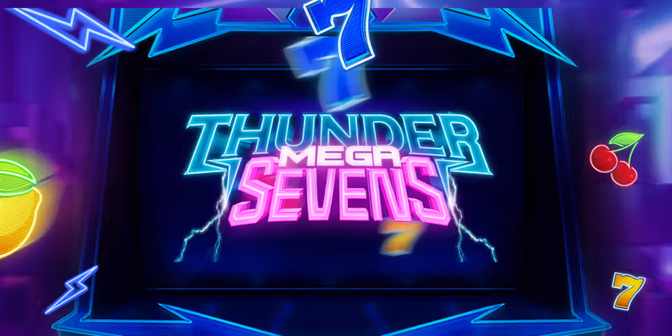 Thunder Mega Sevens by Evoplay, available for your casino platform