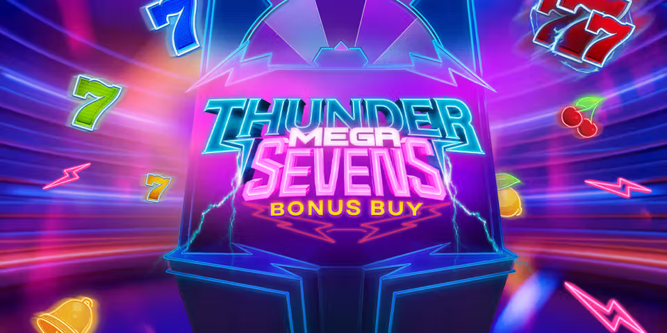 Thunder Mega Sevens Bonus Buy by Evoplay, available for your casino platform
