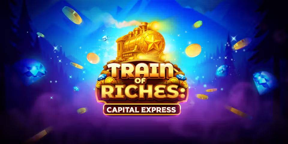 Train of Riches: Capital Express by Evoplay, available for your casino platform
