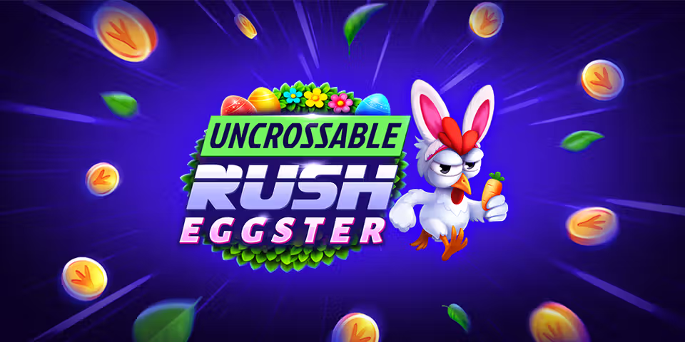 Uncrossable Rush Eggster by Evoplay, available for your casino platform