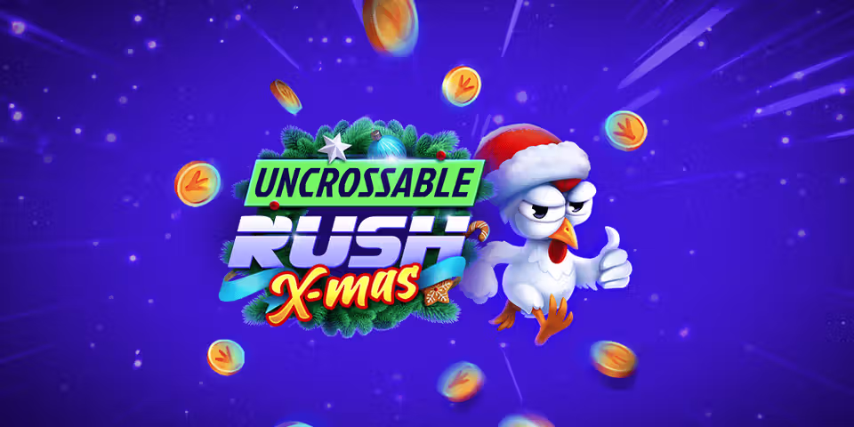 Uncrossable Rush X-Mas by Evoplay, available for your casino platform