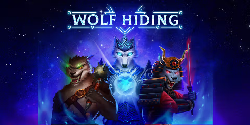 Wolf Hiding by Evoplay, available for your casino platform