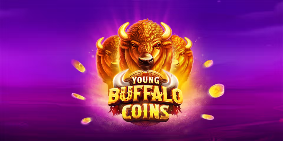 Young Buffalo Coins by Evoplay, available for your casino platform