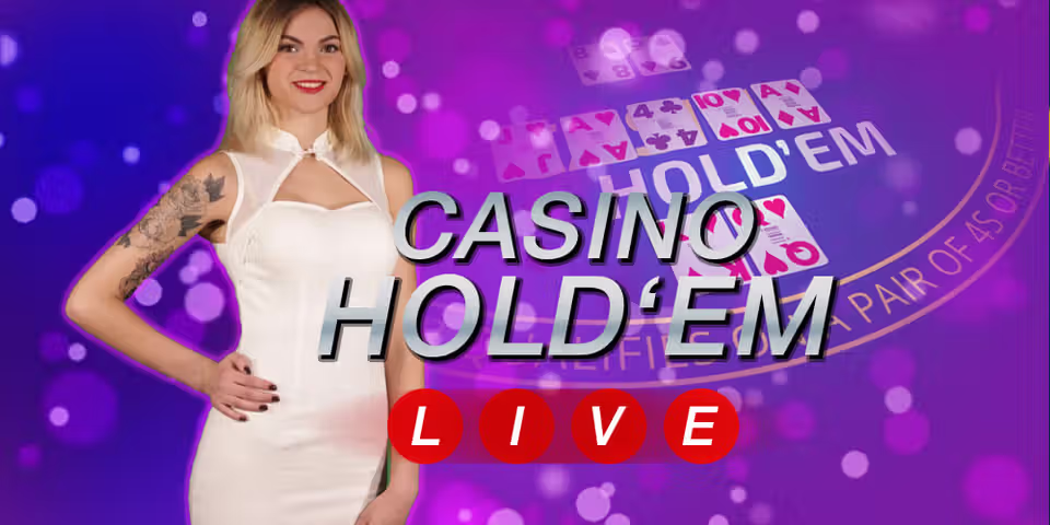 Casino Hold'em by Ezugi, available for your casino platform