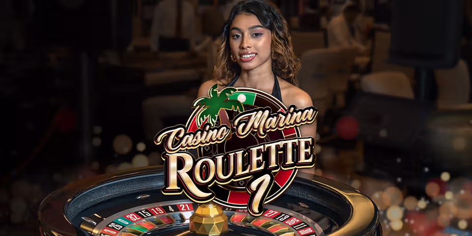 Casino Marina Roulette 1 by Ezugi, available for your casino platform