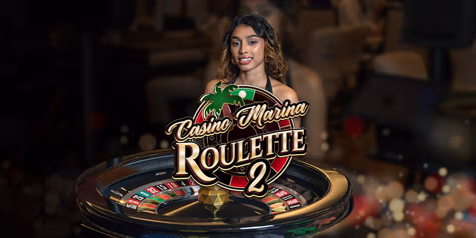Casino Marina Roulette 2 by Ezugi, available for your casino platform