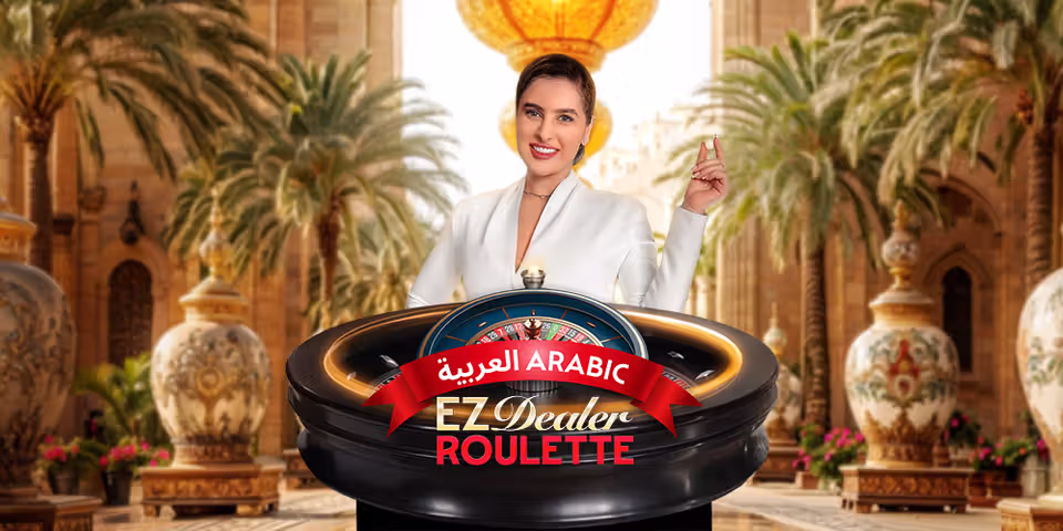EZ Dealer Roulette Arabic by Ezugi, available for your casino platform