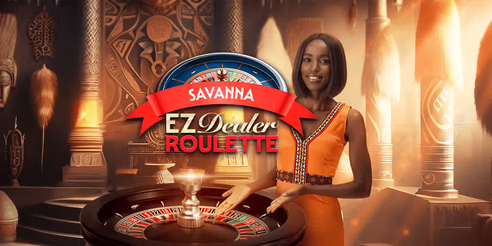EZ Dealer Roulette Savanna by Ezugi, available for your casino platform