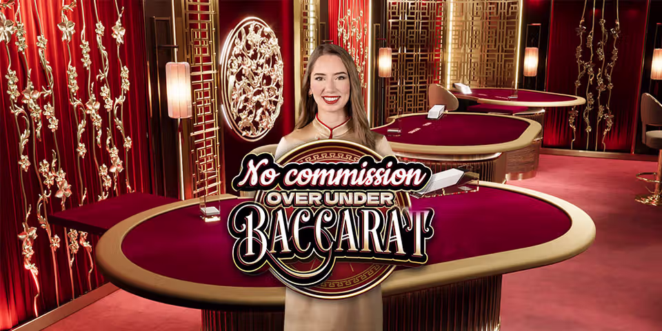 No Commission Over Under Baccarat by Ezugi, available for your casino platform