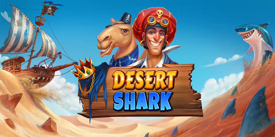 Desert Shark by Fantasma, available for your casino platform