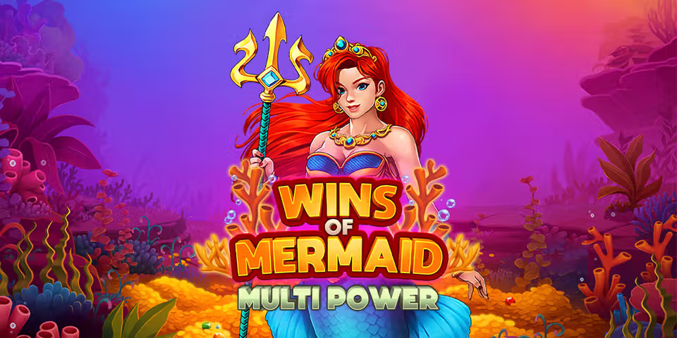 Wins Of Mermaid: Multi Power by Fantasma, available for your casino platform