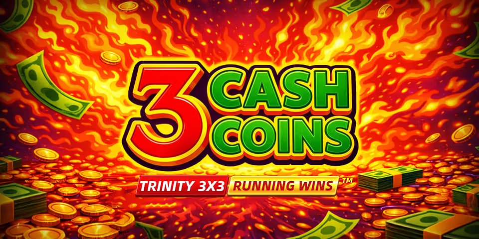 3 Cash Coins: RUNNING WINS™ by Fugaso, available for your casino platform