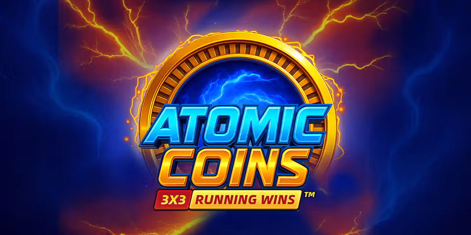 Atomic Coins: RUNNING WINS by Fugaso, available for your casino platform