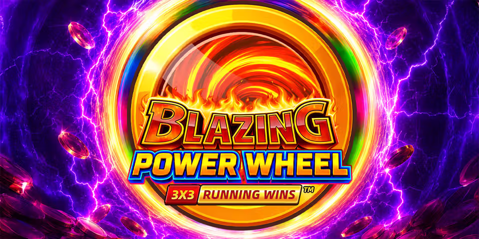 Blazing Power Wheel: RUNNING WINS™ by Fugaso, available for your casino platform