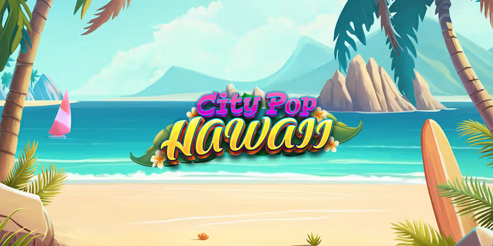City Pop Hawaii by Fugaso, available for your casino platform