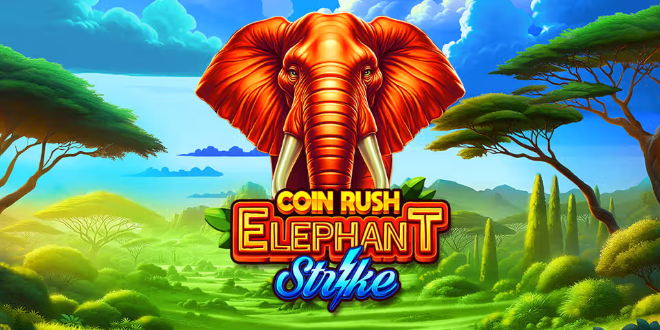 Coin Rush: Elephant Strike Running Wins by Fugaso, available for your casino platform