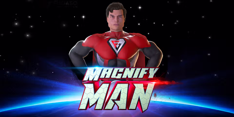 Magnify Man by Fugaso, available for your casino platform