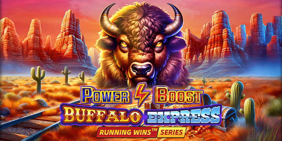 Power Boost: Buffalo Express by Fugaso, available for your casino platform