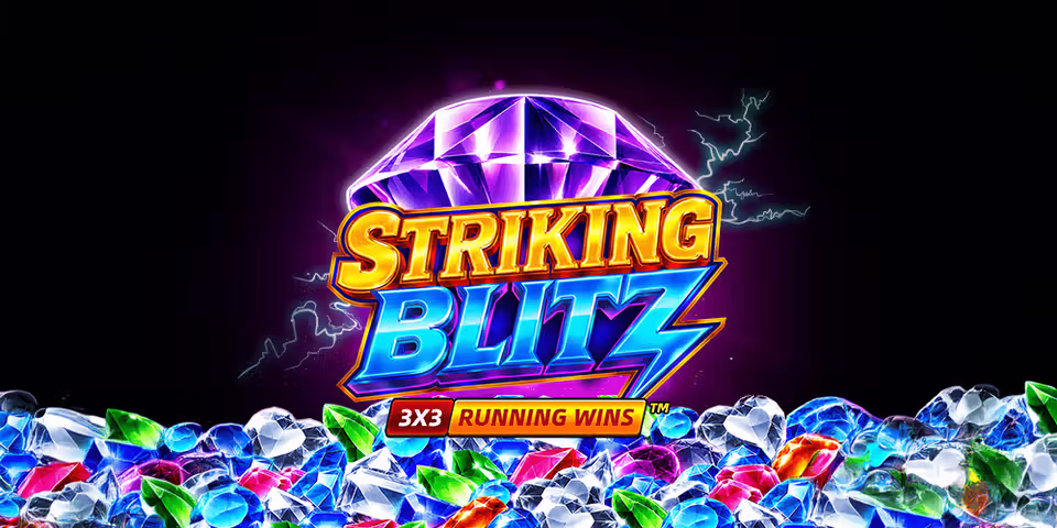 Striking Blitz: RUNNING WINS™ by Fugaso, available for your casino platform
