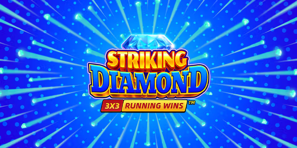 Striking Diamond: Running Wins by Fugaso, available for your casino platform